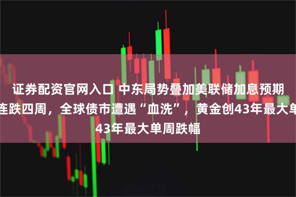 证券配资官网入口 中东局势叠加美联储加息预期，美股连跌四周，全球债市遭遇“血洗”，黄金创43年最大单周跌幅